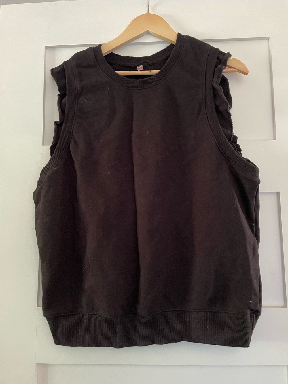 Free People Flutter Tank Black Size M